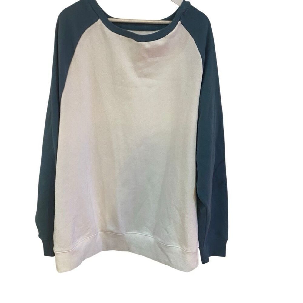Goodfellow and Co. sweatshirt blue white size XXLT